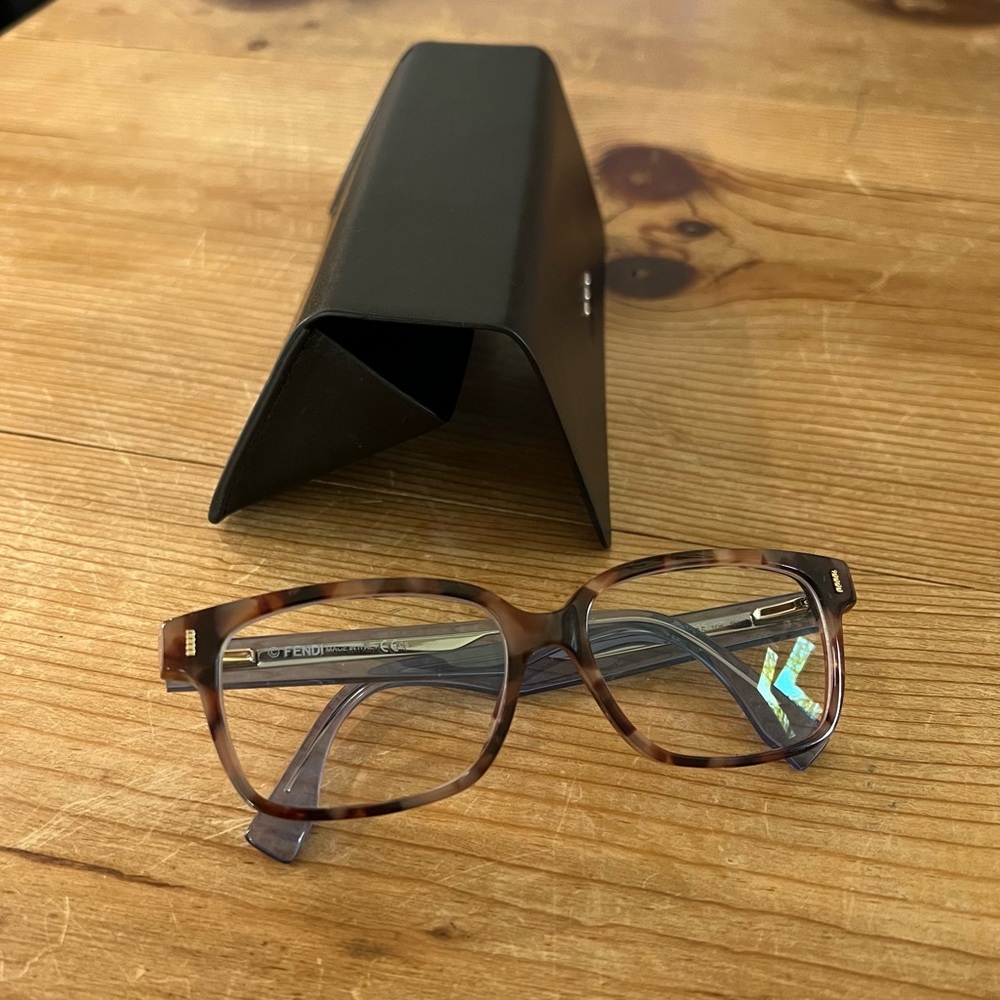 Fendi Tortoise Shell Frames W/Case - image 7